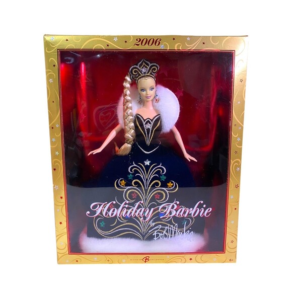 2006 Holiday Barbie By Bob Mackie New In Box Doll Collector Mattel - Picture 2 of 9